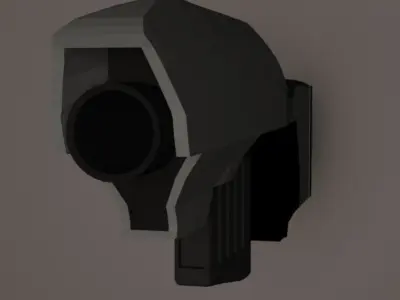 Laser blaster 3D print model