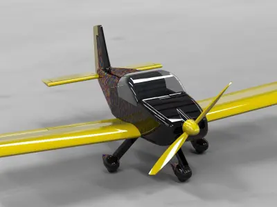 AirCraft RV-14A - print model 3D print model