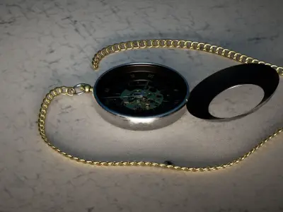 Pocket Watch 3D model