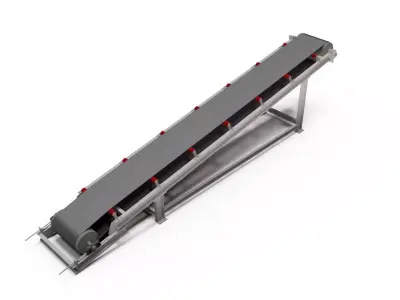 Conveyor belt 3D model purchase