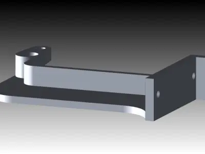 Wall bracket Free 3D model purchase