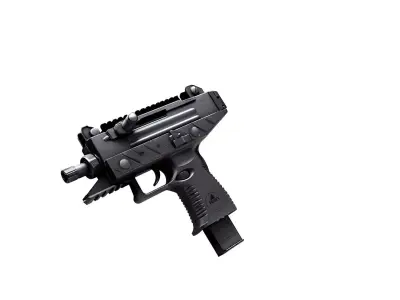UZI Pro Pistol  weapon 3D model