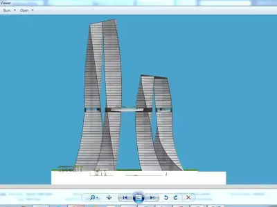 Sketchup Tower A11 Free 3D model