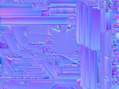 two in one Free low-poly 3D model