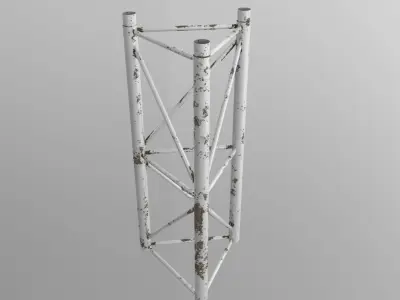 trussing system 3 sticks collection 3D model