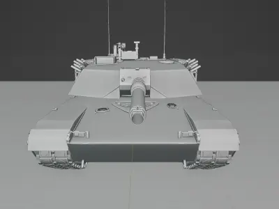 M1 Abrams-Model 3D model