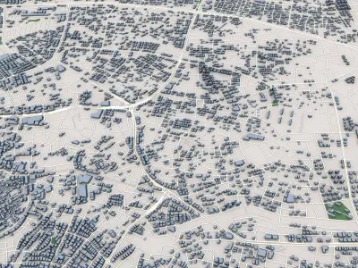 Antalya City Turkey 3D model
