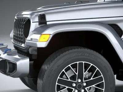 Jeep Wrangler 4xe 2024 3D model get