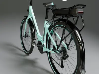 BIANCHI LONG ISLAND E-BIKE 3D MODEL 3D model