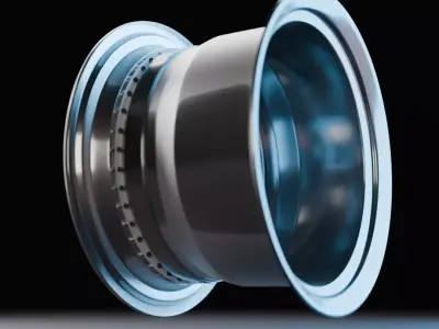 CAR WHEEL ROTIFORM WGR-M 3D model