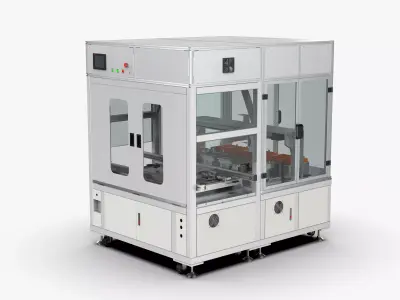 Automatic PCB Insertion Machine 3D model