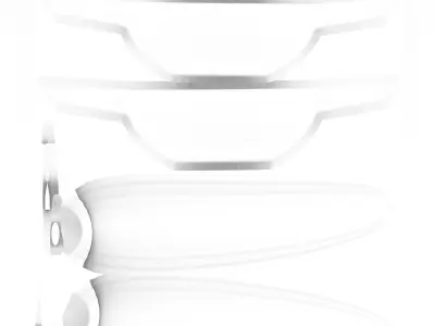 Sword pair of swords Low-poly 3D model