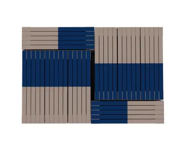 Pallet With tile packages 3D model