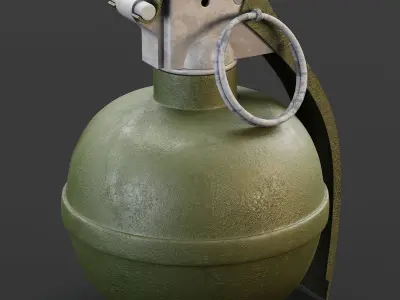 Grenade M67 3D model