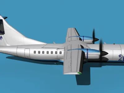 ATR-42-320 Cambria Air 3D model