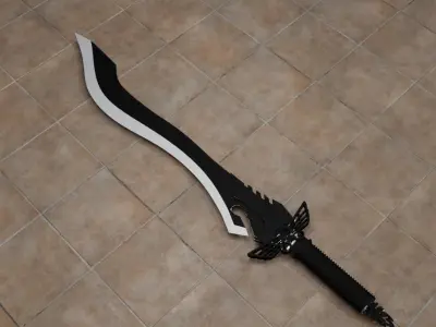 King Sword 3D model