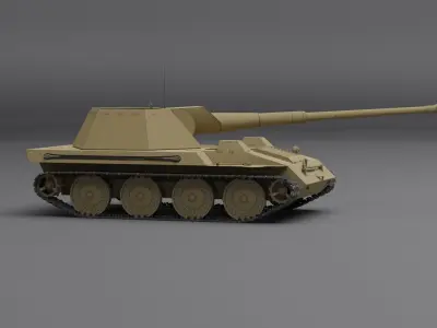 Krupp-Steyr Waffentrager 3D model