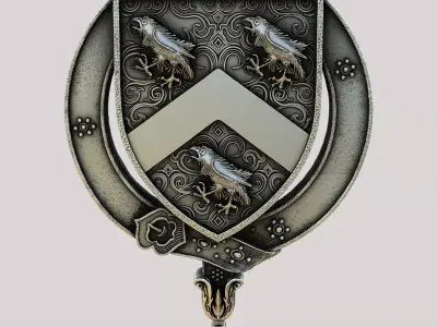 Belt Coat of Arms 3D print model