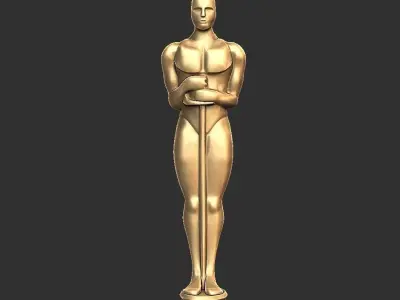 Oscar statue - home decor 3D print model
