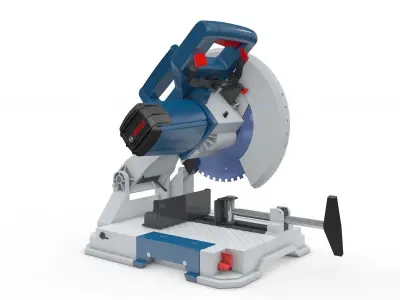 Iron Chop Saw  3D model