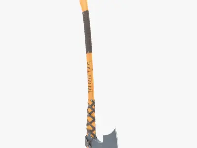 Battle ax Viking etsy 3D model