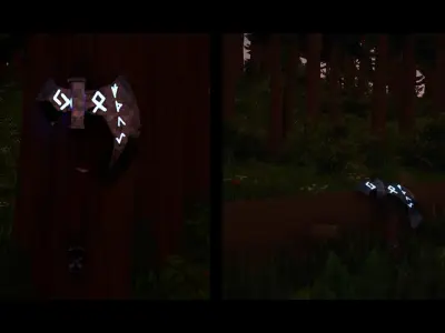 Stylized Battle Axe Low-poly 3D model purchase
