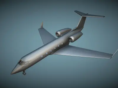 Gulfstream G-IV - 3D Printable Model 3D print model