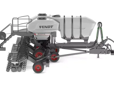 Fendt Momentum Planters 3D model