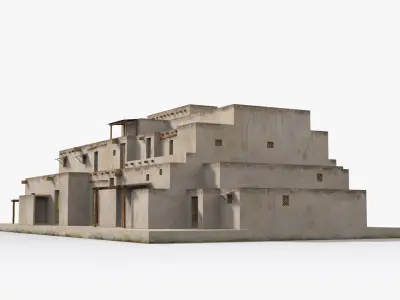 Arab xx26 Low-poly 3D model