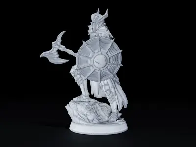 tanarukk warrior v5 3D print model