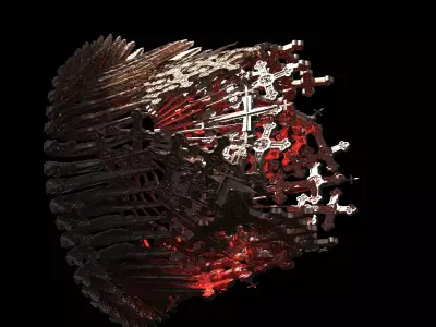 Crows Gold Crown 2 3D model