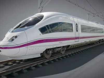 High Speed Train Siemens Velaro - PACK 3D model