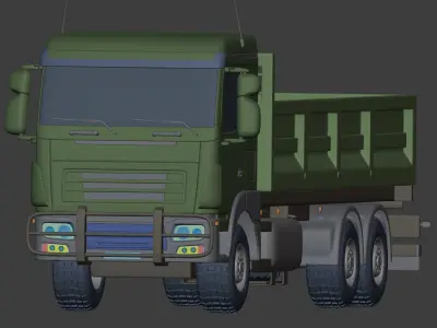 Military Truck - Generic Design  3D model