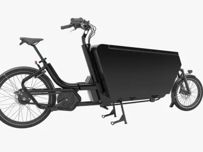 Urban Arrow Cargo Black 3D model
