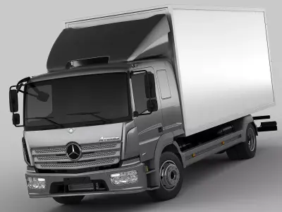 Mercedes Atego 2014 Long 3D model