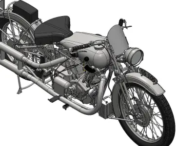 Royal Enfield 3D model