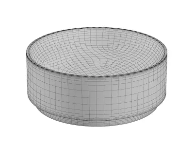 VENDOME MARBLE HIGH BOWL 3D model