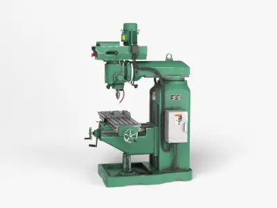 Vertical Milling 3D model