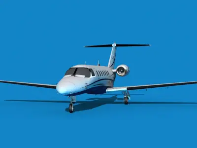 Cessna C528 Citation CJ3 V01 3D model