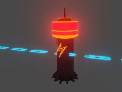 Future train  3D print model
