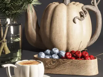 kitchen accessories068 3D model