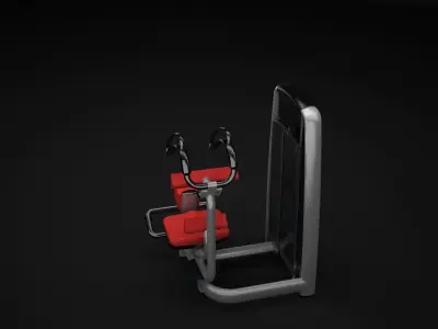Rotary Torso Machine 3D model
