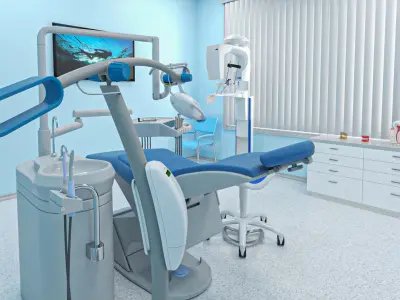 Modern Dental Office 3D model