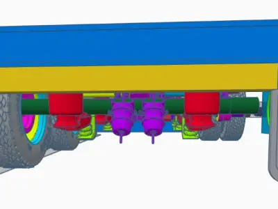 Semi Truck Mud Flap Collection 3D print model