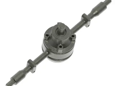 Truck Rear Axle 3D print model