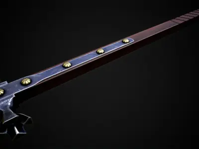 Warhammer 3 Low-poly 3D model