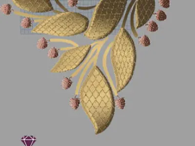 3d model strawbrey tree dsgin 3D model