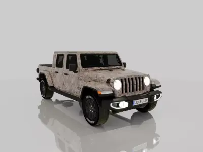 Military Jeep 3D Model - High Quality Game Ready Detailed 3D model buy