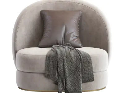 Modern Armchair 3D model purchase