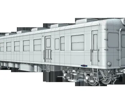 JNR KIHA SERIES 20 Low-poly 3D model